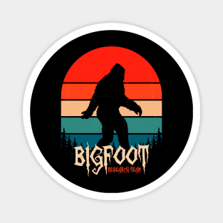 Bigfoot research team Magnet